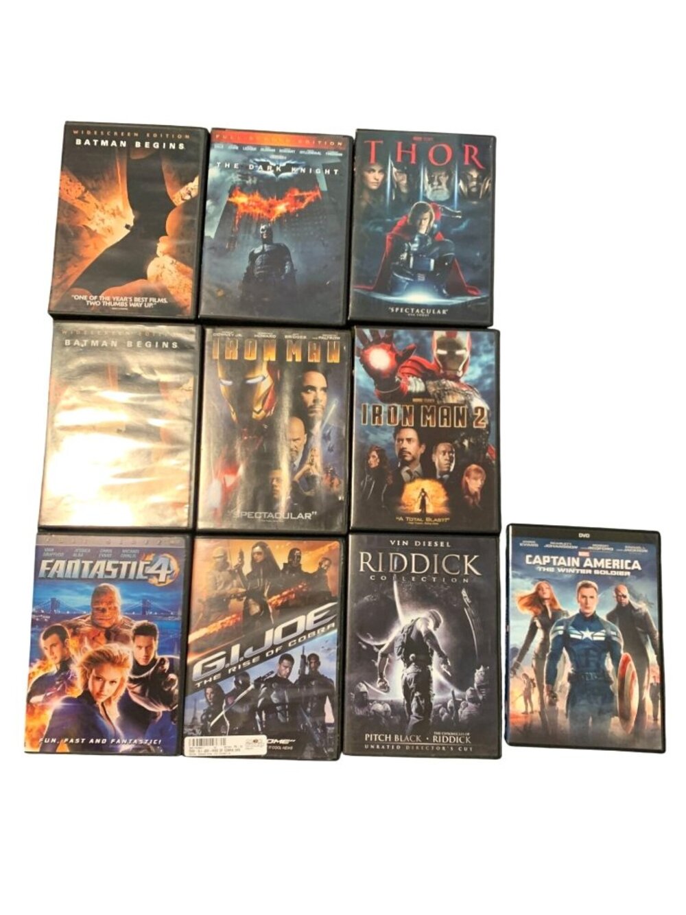 Lot of DVDS preowned
